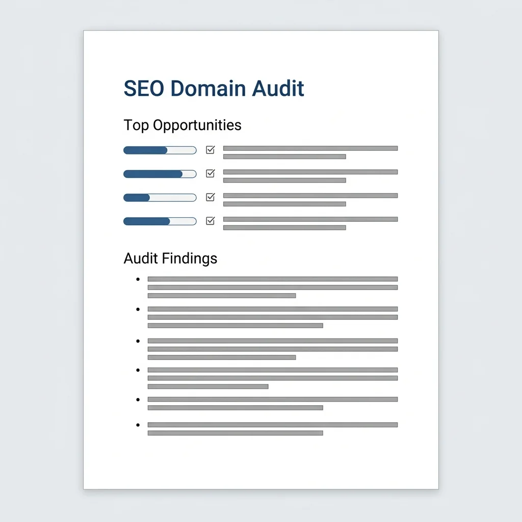 Automated SMB Site & SEO Audit