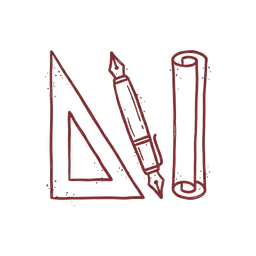 Founder Operator Drafting Icon